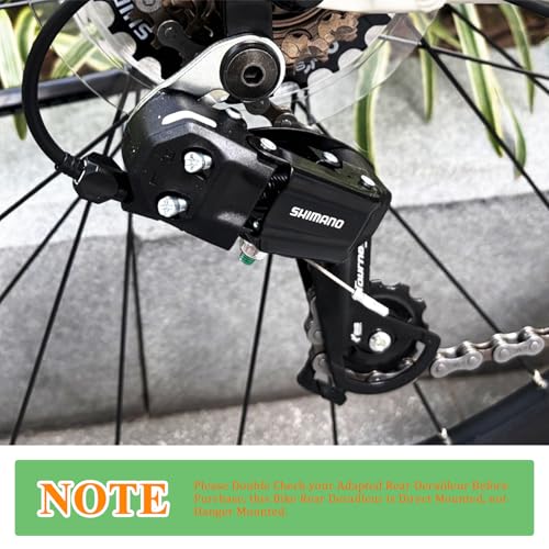 Airuzara Rear Derailleur RD-TY200 6/7Speed Rear Derailleur Direct Mount for Hybrid / Commuter Bikes Mountain Bike Road Bike Snowmobile Trail Bike - Thumbnail 3