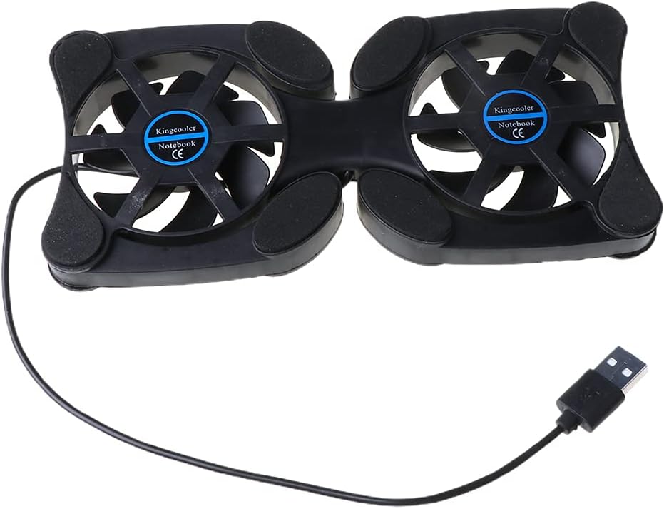 CPU Motherboard Cold USB Cooling Fan Assembly Compatible for Notebook for Laptop PC Chassis Air Port