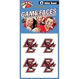Football Fanatics NCAA Boston College Eagles 4-Pack Multicolor 1.25" x 1.25" Waterproof Temporary Tattoos