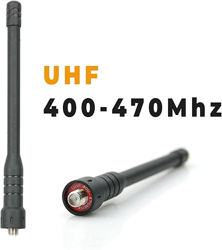 Miniatura 3 de Paquete de 2 antena universal Walkie Talkie SMA-Hembra UHF Antena para Baofeng UV-5R Retevis Kenwood HYT Radio bidireccional