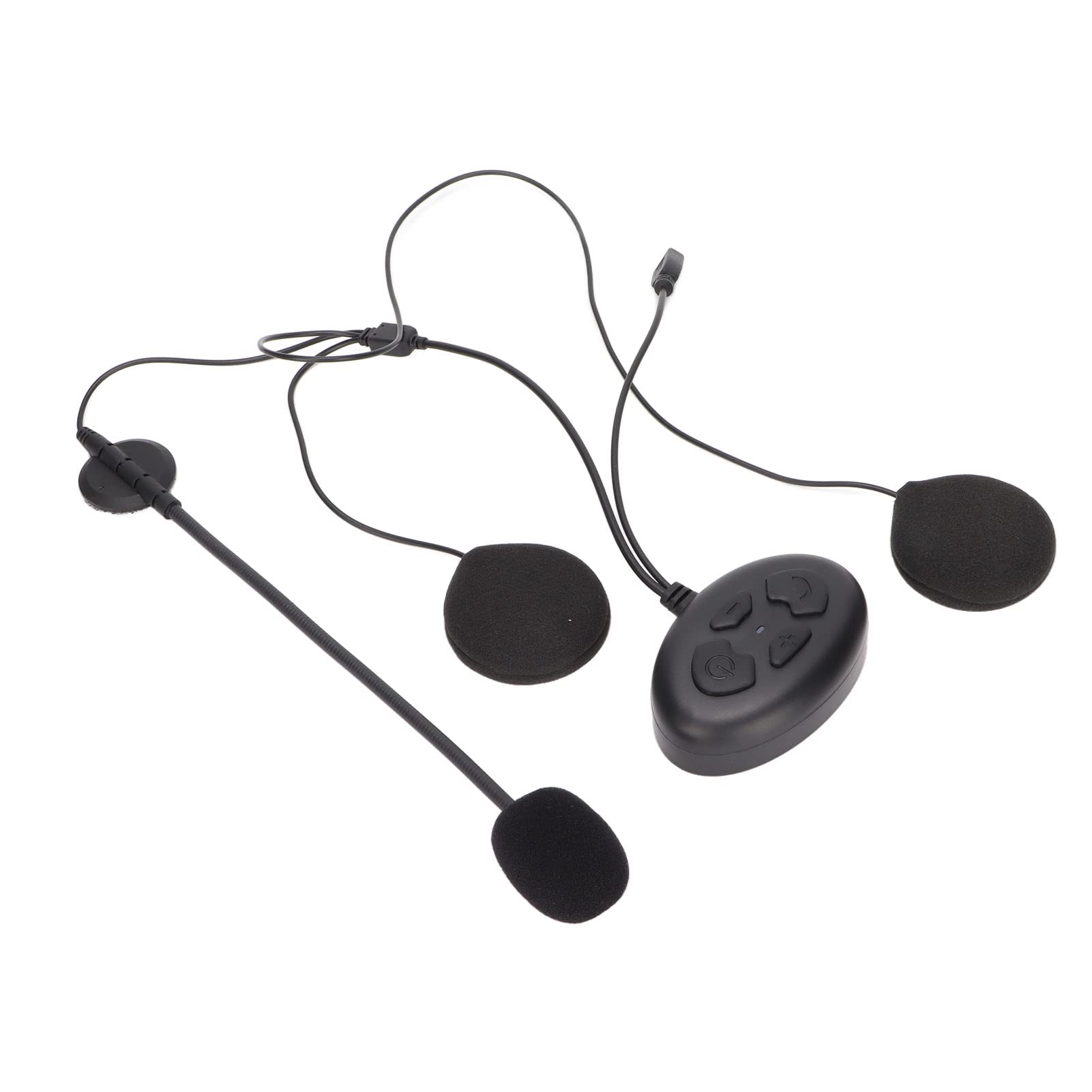 Auricolare Bluetooth per Moto DK12, Auricolare Wireless Impermeabile IP65 con Musica Stereo in Vivavoce per Dispositivi Intelligenti