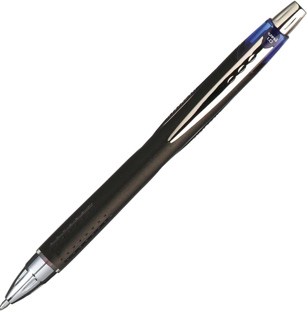uni-ballSXN210 Jetstream RT Retractable Rollerball Pen Blue Ink Pack of 12