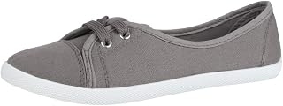 Elara Damen Ballerinas Sneaker Schnürer Chunkyrayan