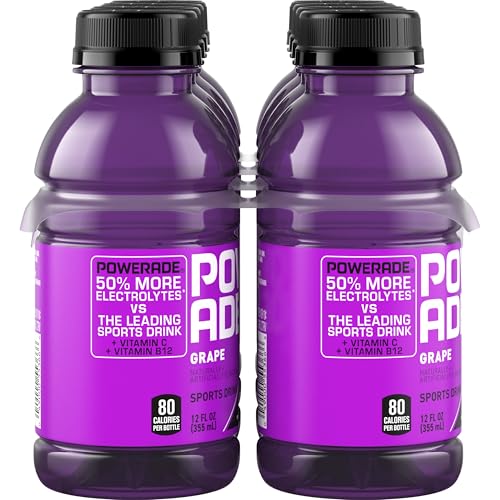Image of POWERADE Sports Drink Grape, 12 Ounce (Pack of 8)