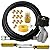Natural Gas to Propane Conversion Kit for Weber Summit 670/660/650, for Weber Conversion Kit with 5 FT Propane Regulator Hose, for Weber Natural Gas Conversion kit Gas To Propane Conversion Kit.
