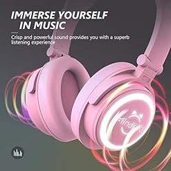 Mindkoo Casque Audio Stéréo Bluetooth 4.2 Oreilles de Chat Headphone Wireless Origine Cat Ear Ecouteur Supra-Auriculaire… - Les Beatles, Paul McCartney, John Lennon, RIngo Starr, George Harrison Mindkoo Casque Audio Stéréo Bluetooth 4.2 Oreilles de Chat Headphone Wireless Origine Cat Ear Ecouteur Supra-Auriculaire… – Image 3