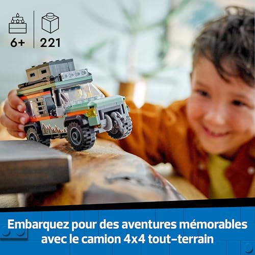 Lego City Le Camion 4x4 Tout terrain 60447 Lego La Boite - vue 10