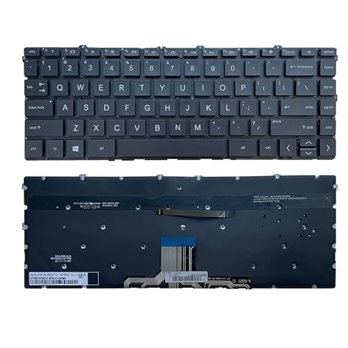 čVL[{[h HP prI x360 14-DW 14-DV 14-DY 14-DYXXX TPN-Q244 TPN-I137 13-BB TPN-Q234 E267 pm[gp\R [tȒPn (Color : Brown)