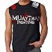 Muay Thai Fighting Adult Muscle Black MMA UFC Tapout Sleeveless Shirt