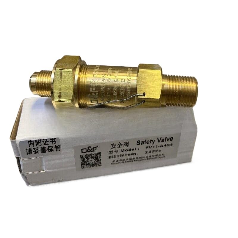 Suitable for the safety valve FV11-A4S4 1/2NPT 2.4Map DN15 OD20mm in refrigeration reservoirs