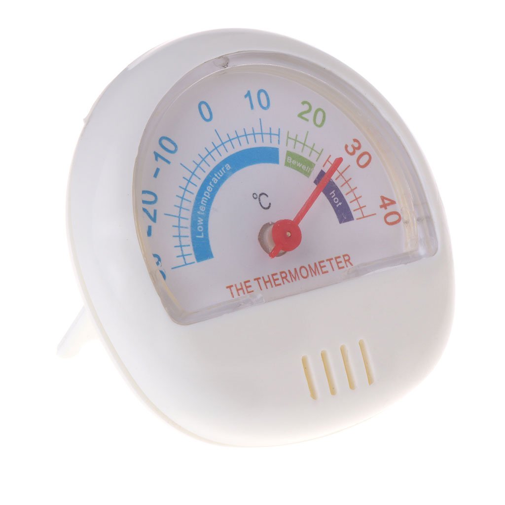 Thermometer Fridge Refrigerator Freezer Indoor Outdoor Dial Temperature Gauge Measuring Tool Ruler Drill Measuring Ruler Tool Cutting Measuring Devices Office Products Office & School Supplies Office