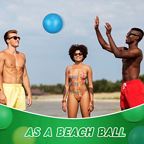 Jerify 60 Pack 8.5 Inch Playground Balls Bulk Colorful Inflatable Kickball Sports Bouncy Dodgeball Handball For Kids And Adults Ball Games Gym Camps Picnic Beach School Indoor And Outdoor Games #TOP3