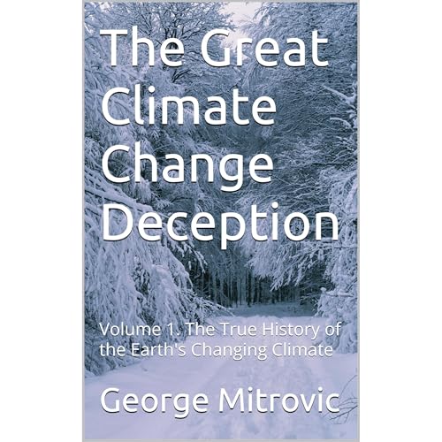 The Great Climate Change Deception Audiolibro Por George Mitrovic arte de portada