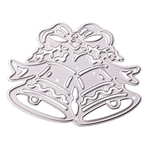 Luwu-Store 1Pc Metal Cutting Dies Christmas Jingle Bell DIY Die Cut Stencil Cover