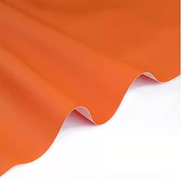 HAZEK 1.6x3 Meter PU Leather Sofa Cushion/Wall Panel Upholstery Artificial Leather,Waterproof and Peel-Resistant, Suitable for DIY Projects,Sofas,Bags,etc.ColorOrange