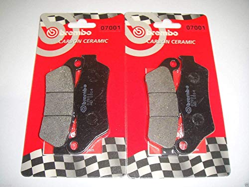Plaquettes de frein avant Brembo Carbon Ceramic Gilera Nexus 500 GP 800