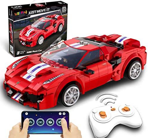 WISEPLAY STEM Toys for 7-10 Year Old Boys & Girls - 306Pcs RC Car Building Block Set - STEM Building...