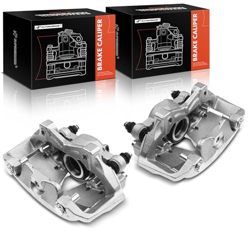 A-Premium Disc Brake Caliper Assembly with Bracket Compatible with Audi Models - A4 2009-2016, A4 allroad 2013-2016, A4 Quattro, A5, A5 Quattro, allroad - Front Driver and Passenger Side by A-Premium - Image 9