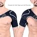 HOPAI Hombrera Ajustable, Apoyo de Hombro de Neopreno Transpirable, Protección Hombro para...