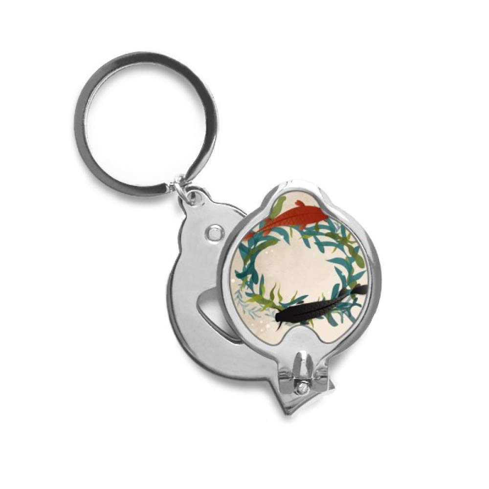 Coupe-ongles poisson avec citation marine et design ergonomique compact - 4