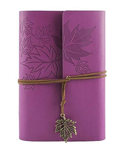 Miniatura 8 de Diario de escritura de cuero, cuaderno clásico encuadernado en espiral de 5 pulgadas, cuaderno de bocetos recargable, regalos con diarios de viaje