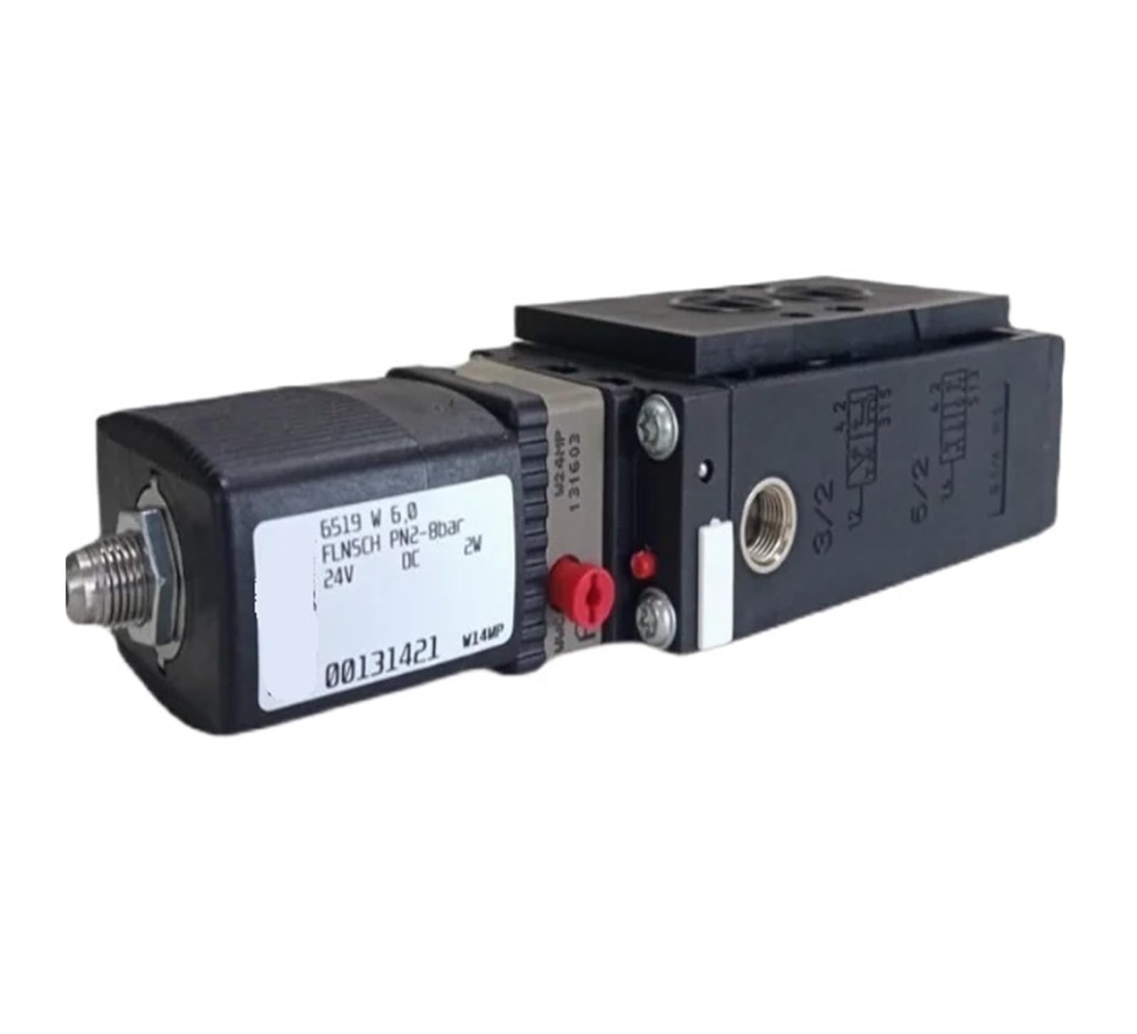 NACODLUL Solenoid Valve 6519W DN6mm 24VDC 2.3W/2W 00131421