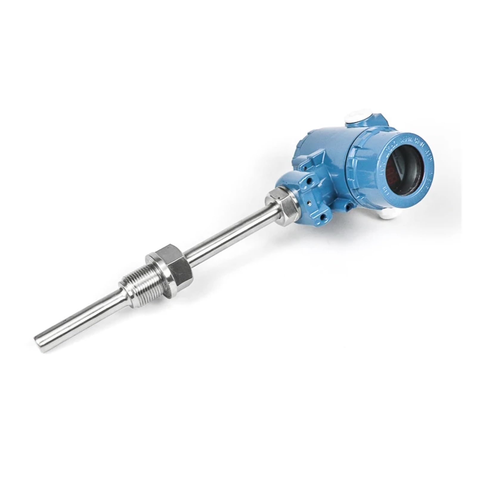 Sensore di Temperatura del Carburante Antideflagrante 0-5V Trasmettitore di Temperatura PT100(0-1000 Degree 4-20mA,50mm)