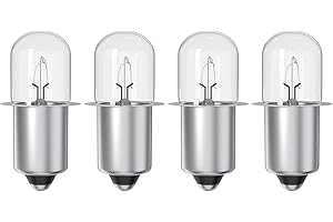 4-Piece Ryobi 18V LED Handheld Flashlight Replacement Bulb