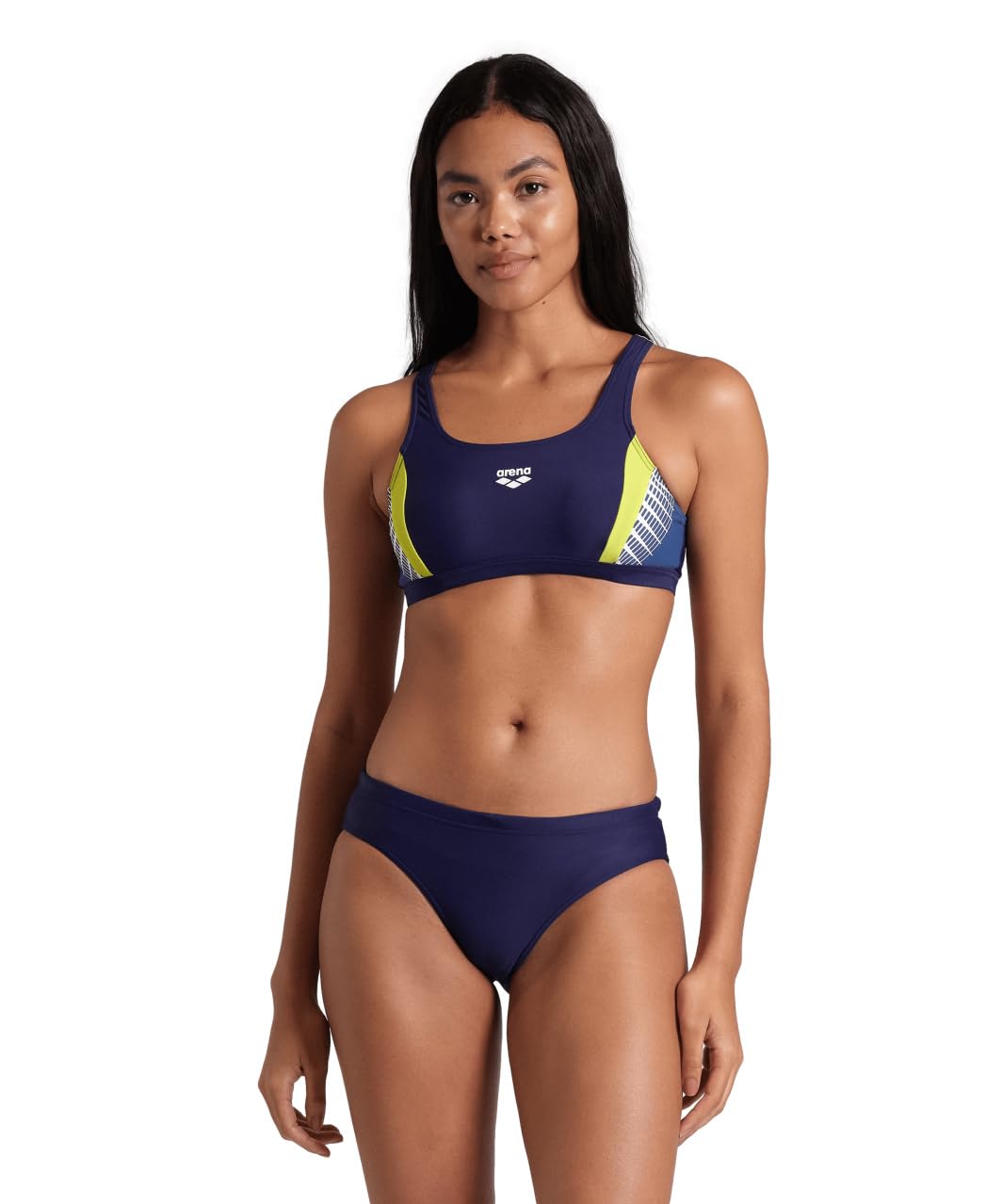 ARENA W Threefold Two Pieces R Bañador de Dos Piezas Mujer (Pack de 1)