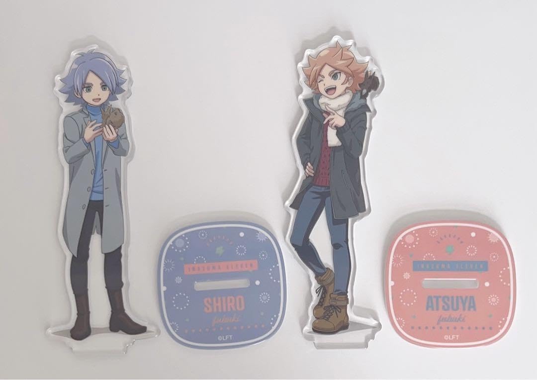 イナズマイレブン 吹雪士郎 吹雪アツヤ アクリルスタンド AJ2019 イナズマイレブン アクリルスタンド 吹雪士郎 吹雪アツヤ - メルカリ