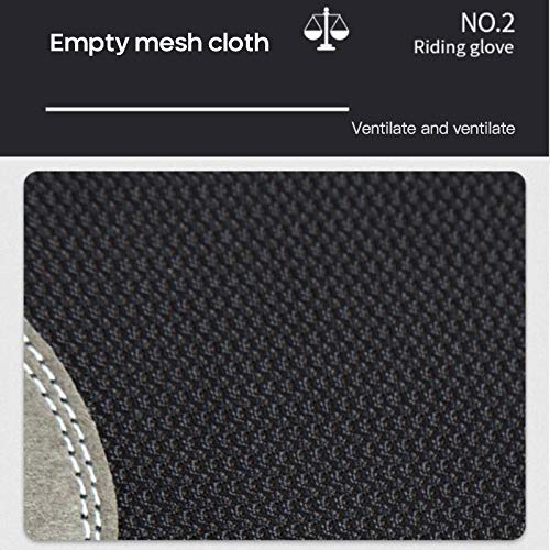 YGDA Luvas de ciclismo masculinas, luvas de ciclismo de meio dedo, luvas de bicicleta MTB DH Road co