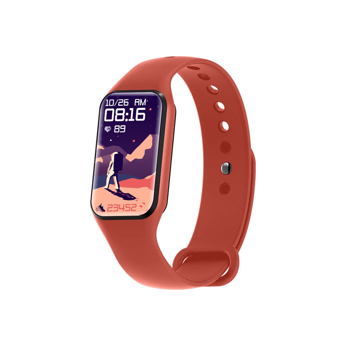 Blackview R1 - Orologio da polso sportivo, 24 modalità di allenamento, notifiche intelligenti, monitoraggio della frequenza cardiaca e del sonno, calendario mestruale, impermeabile IP68, cinturino