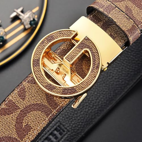Designer Belts for Men Ratchet Belts with Automatic G Buckle Mens Belt for Casual Jeans Business4
