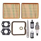 Mikatesi 2Pack 4180-141-0300 FS91 FS91R Air Filter Kit Replace for Stihl FS91R KM91R KM131 FS89 FS91R FS111 FS131 FS311 FC96 String Trimmer Brushcutter with 4180 007 1005 Valve Clearance Setting