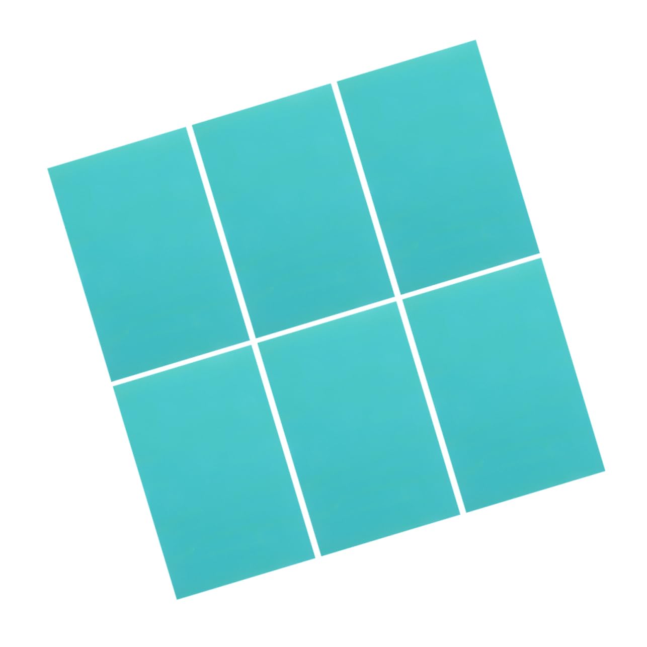 OSALADI Children's Art Carving Sets 6pcs PVC Printmaking Carving Sheets for Kids