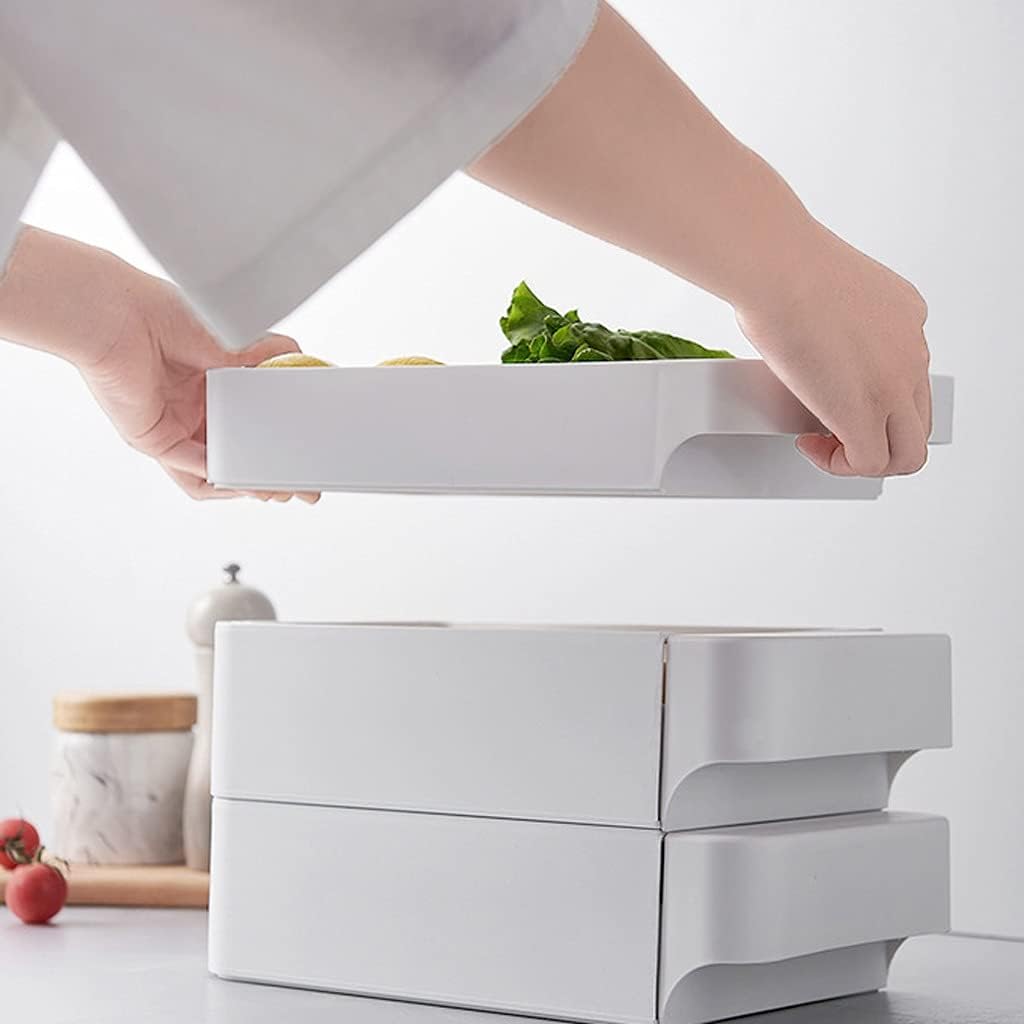 Drawer Type Egg Storage Box Rack Display Container, Refrigerator Household Organizer