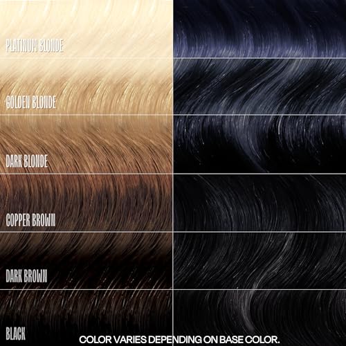 Image of Overtone Daily Color Depositing Conditioner for Hair, Black Velvet:Temporary Pigment with Shea, Coconut & Avocado Oils, Hydrating, Vegan & Cruelty-Free, All Hair Types, 4.5oz.