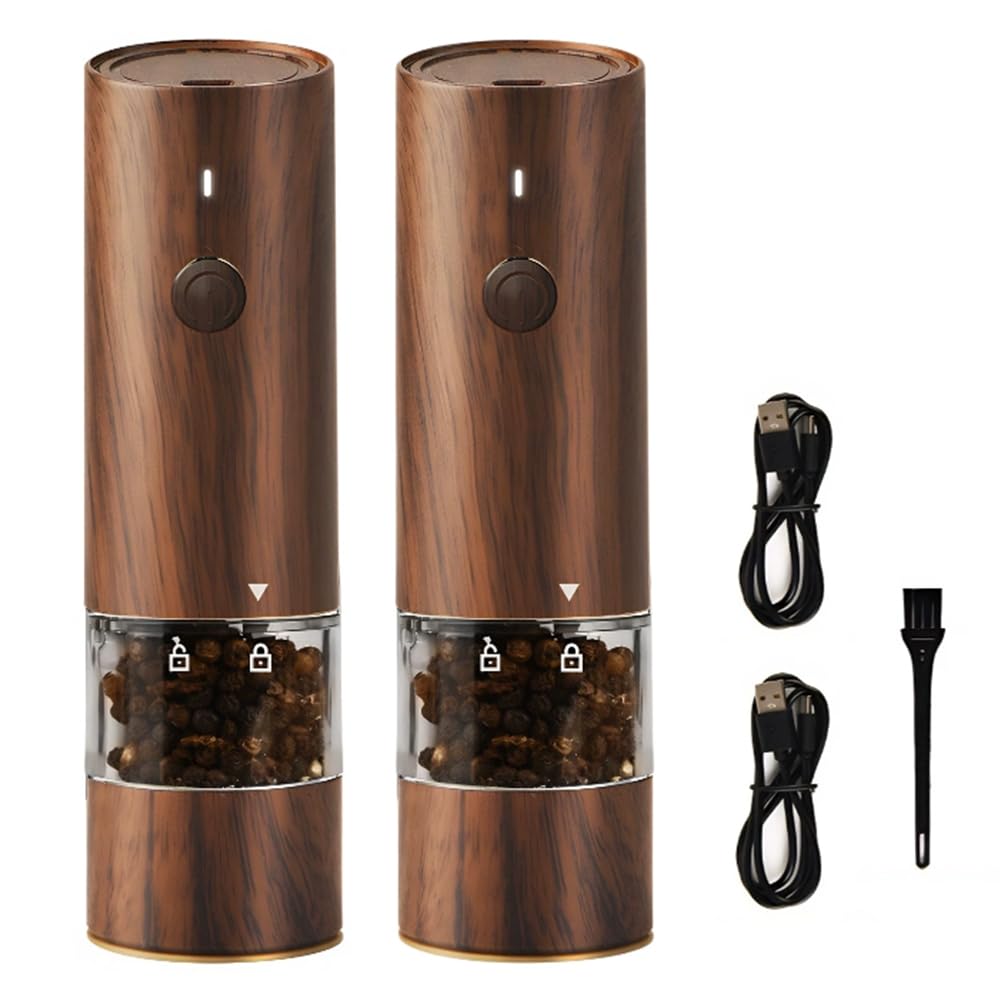 Poivre et sel rechargeable SELT fini les piles avec ce broyage réglable