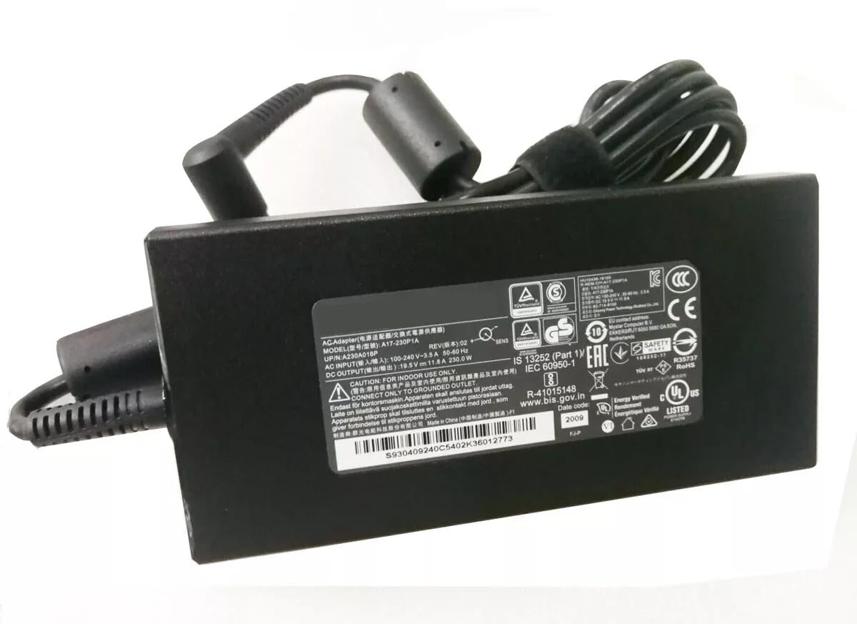Zasilacz sieciowy 11,8 A 230 W kompatybilny z Acer Predator 17 G9-793-78AU