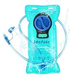 🚴 【MANOS LIBRES】 Viene con un tubo para beber manos libres de 39.8 pulgadas, puede llenar la bolsa de agua de hidratación y ponerla en su mochila, cuando tenga sed solo muerda la boquilla para beber el agua sin sostener las botellas de agua y deténgase. tus pasos.