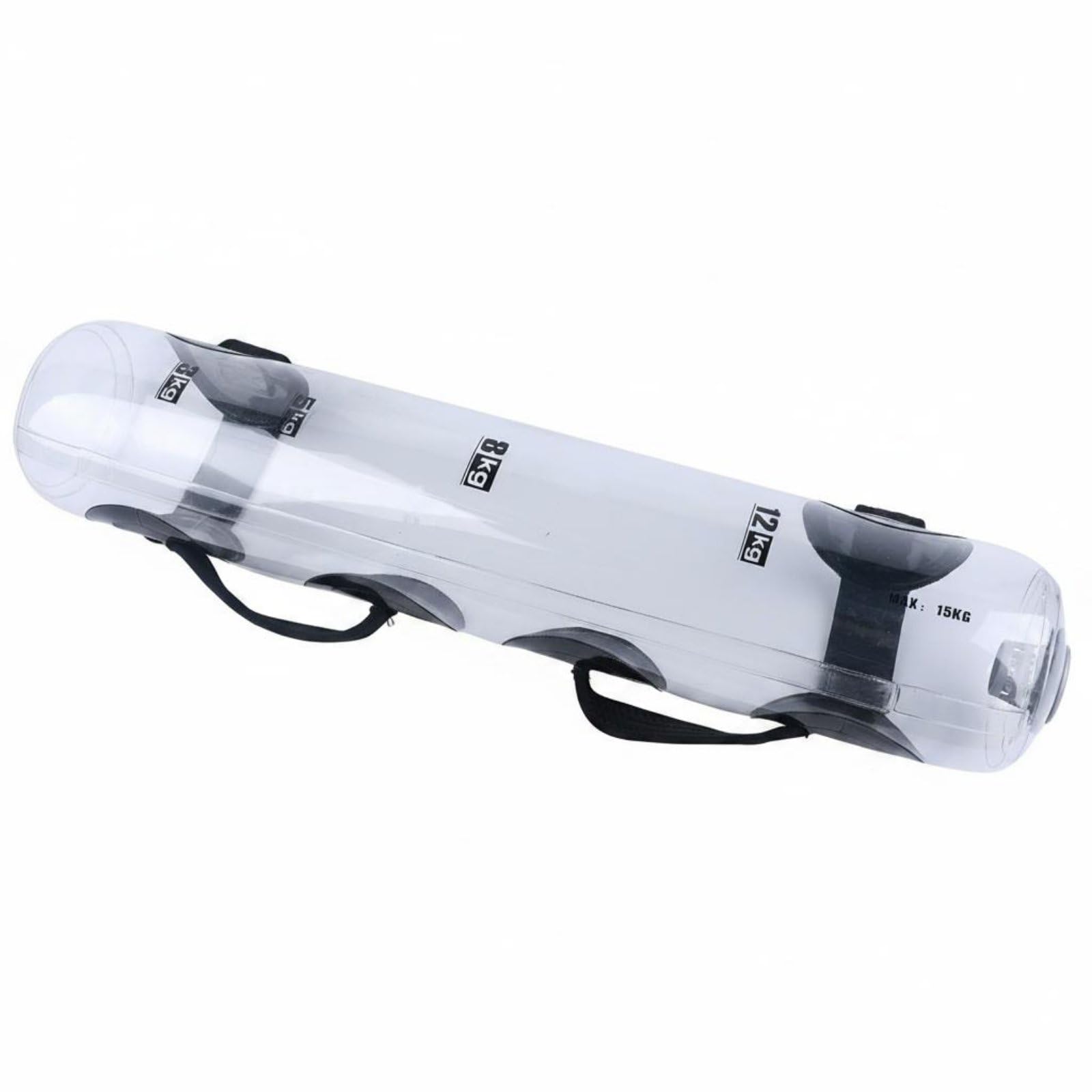 Transparent Exercise Cylinder Easy to Fill Water-Filled Workout Bag Heavy Duty Inflatable Weight Bag, 15KG-picture-17