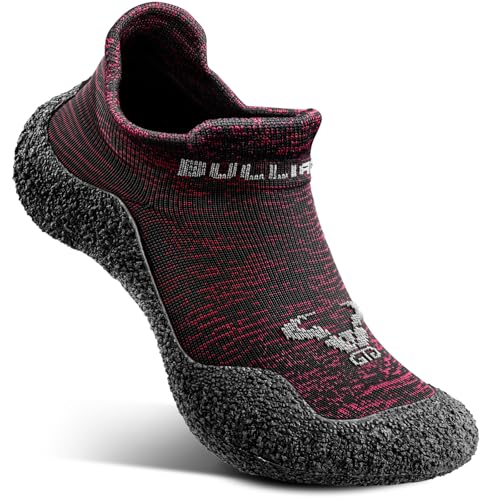 BULLIANT Men's Barefoot Grip Socks Shoes