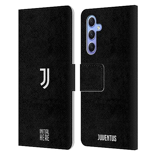 Coque Juventus Samsung A34 5G protection cuir au design graphique soigné