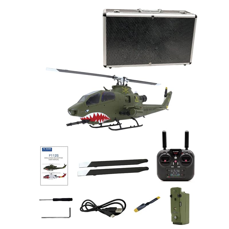 Amazon.com: Helidirect Yu Xiang F112S AH-1 Cobra 1:40 Scale