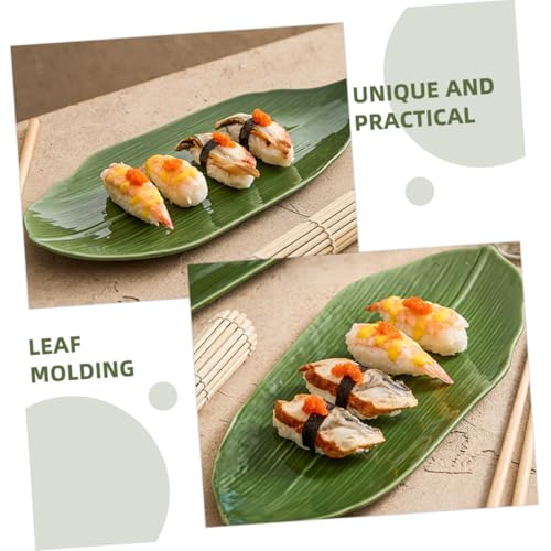 Set de platos sushi estilo japonés cerámicos miniatura 2