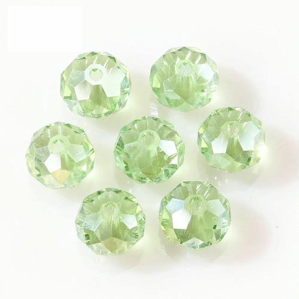 Perline Distanziatrici 50/100 Pezzi 4 6 8 10 Mm Strass Rondelle - Foto 9