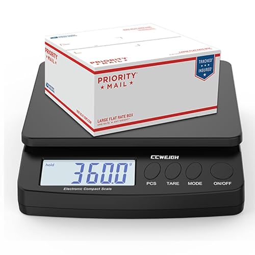 Digital Postal Scale 30kg/66lb - Durable Steel Construction, 6 Units