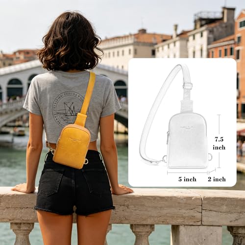 Image of INICAT Lightweight Small Crossbody Sling Bag for Women | Mini Travel Purse,Multi-pocket with Card Slots,Durable Vegan Leather,Everyday Carry
