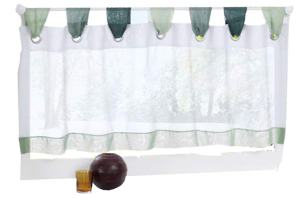 Tab Top Cafe Curtains Curtains & Drapes