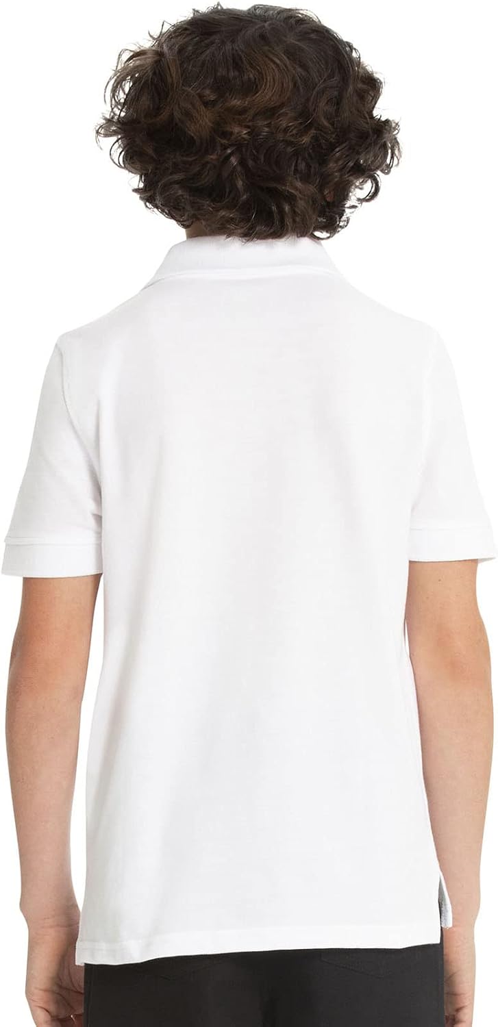 Classroom Girls' Short SLV Pique Polo